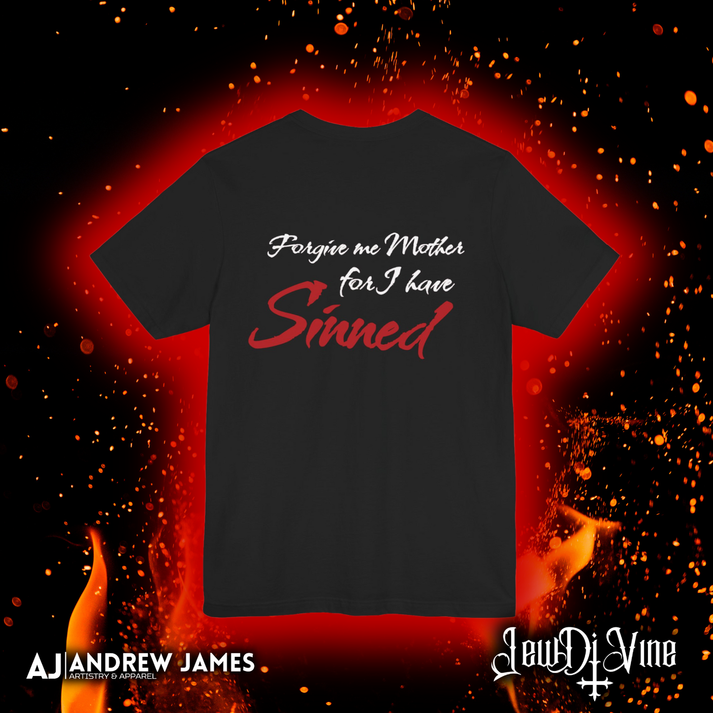 JewDi Vine “Forgive Me” Tee – Unisex Jersey Short Sleeve