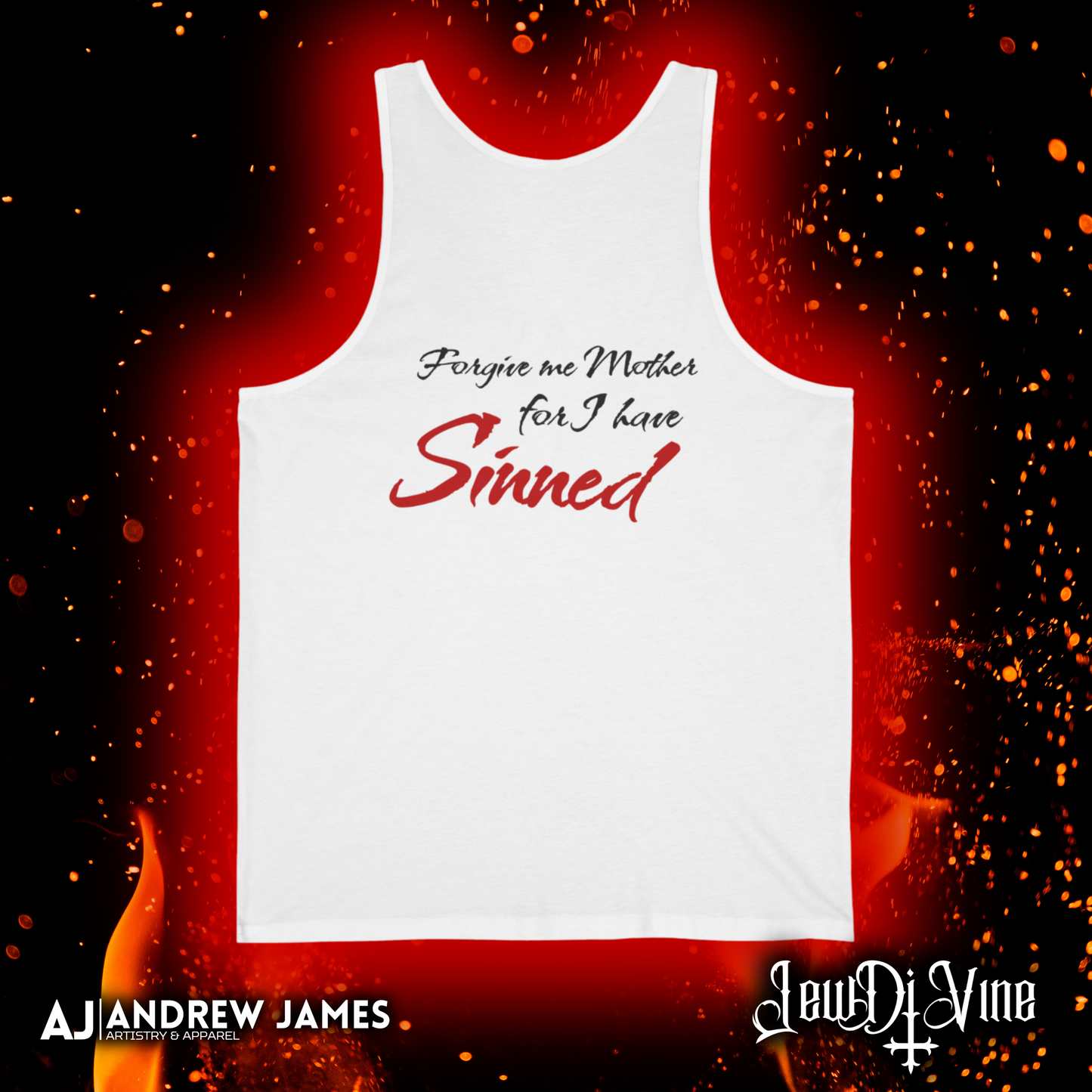 JewDi Vine “Forgive Me” Unisex Jersey Tank