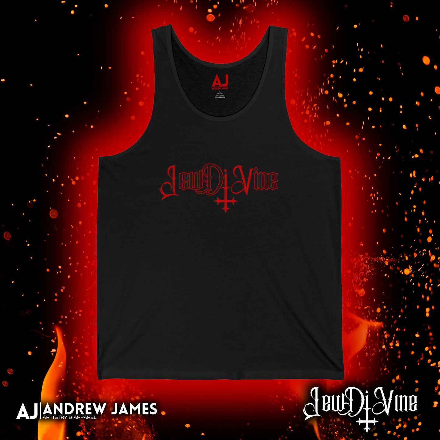 JewDi Vine “Forgive Me” Unisex Jersey Tank