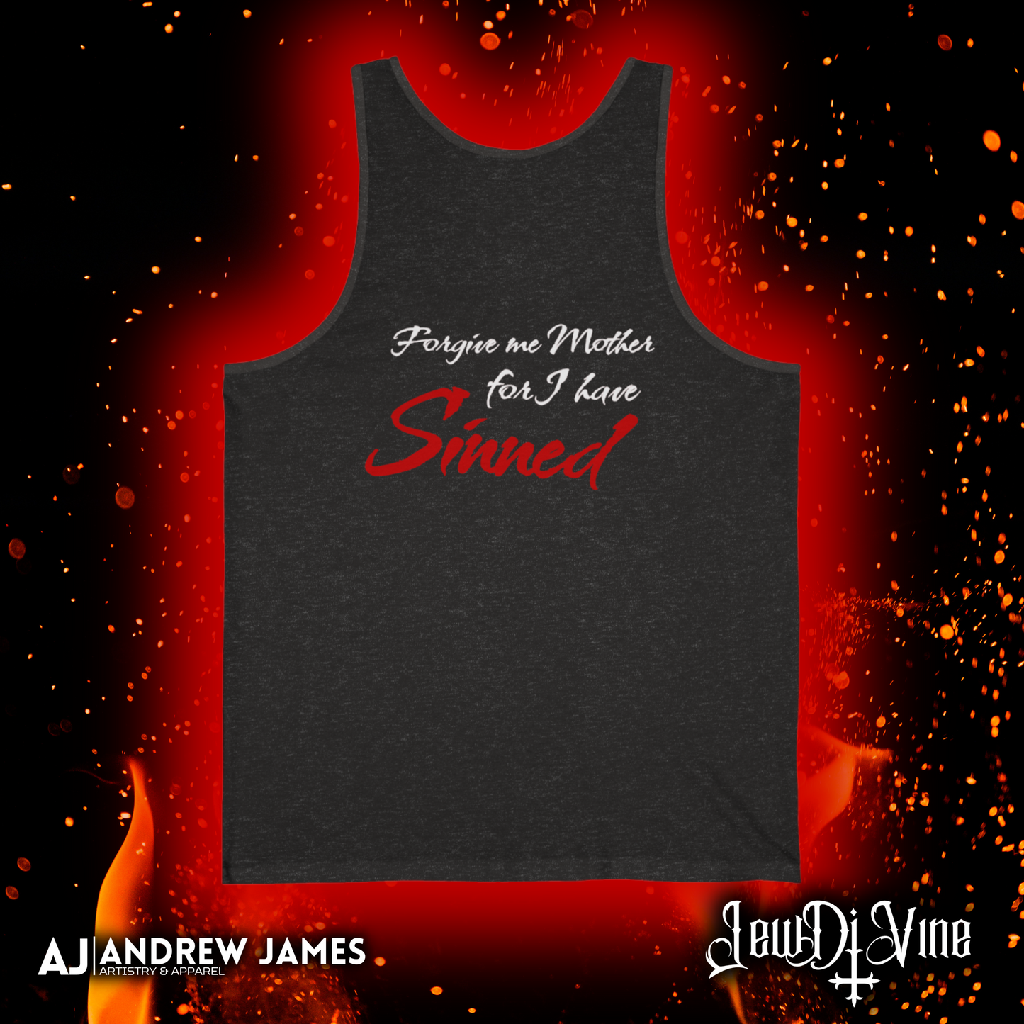 JewDi Vine “Forgive Me” Unisex Jersey Tank