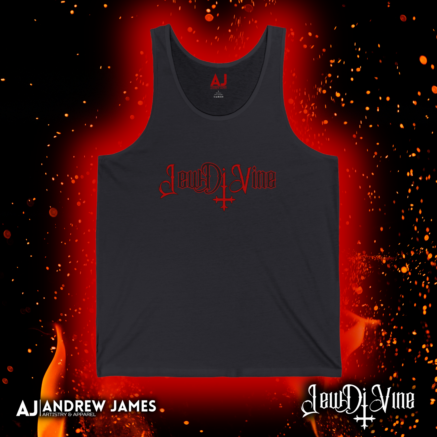 JewDi Vine “Forgive Me” Unisex Jersey Tank
