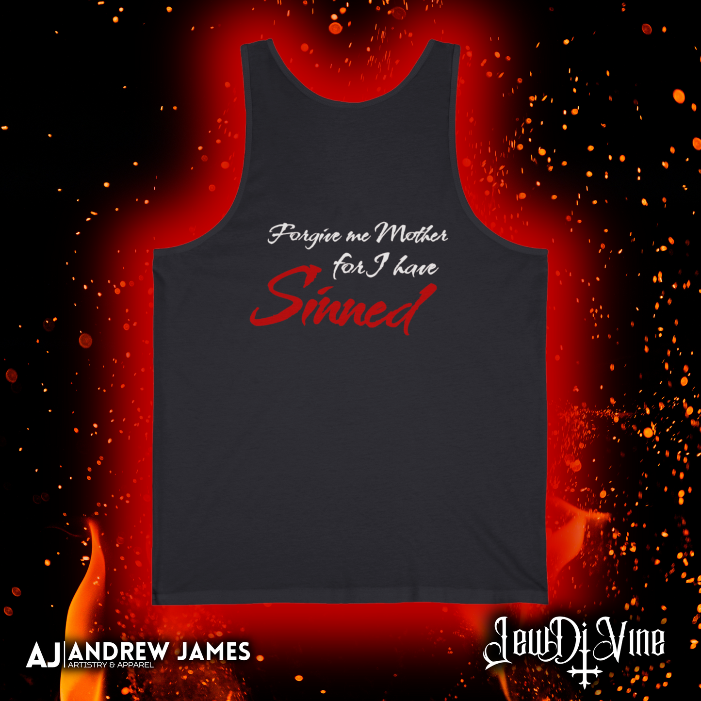 JewDi Vine “Forgive Me” Unisex Jersey Tank