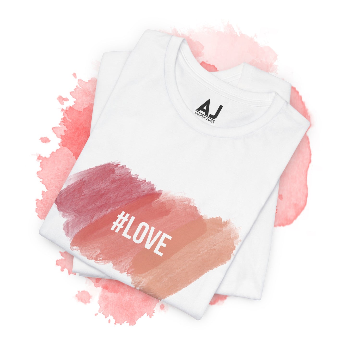 Love Water Color - Unisex Jersey Short Sleeve Tee