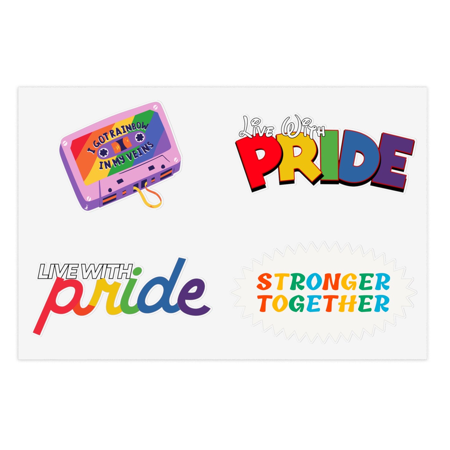 Pride Sticker Sheets