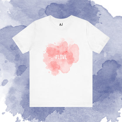 Love Water Color - Unisex Jersey Short Sleeve Tee