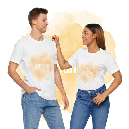 Sunshine Water Color - Unisex Jersey Short Sleeve Tee