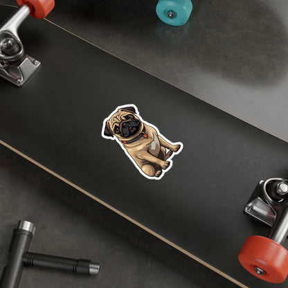 Pug Vinyl Decal - Simon