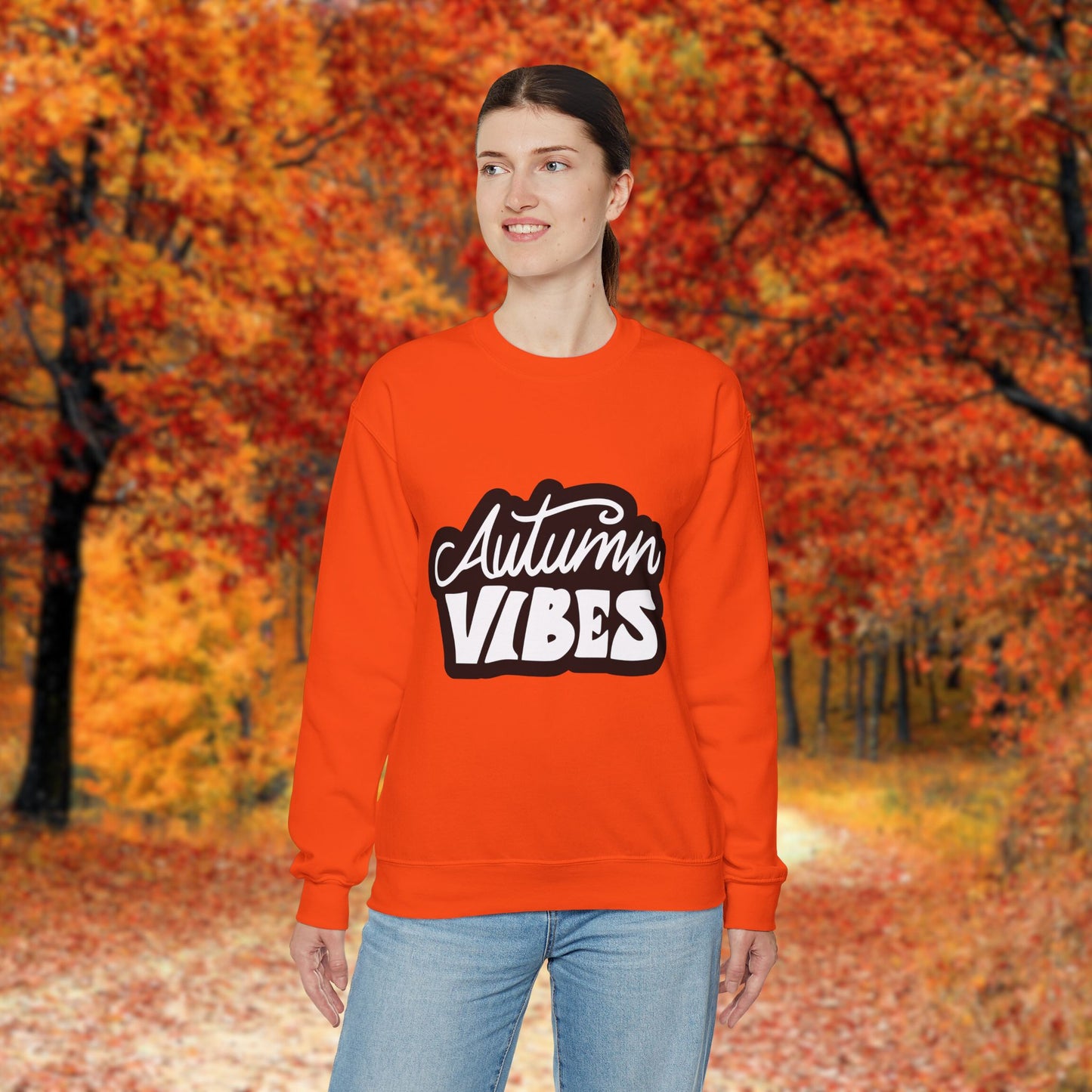 Autumn Vibes - Unisex Heavy Blend™ Crewneck Sweatshirt