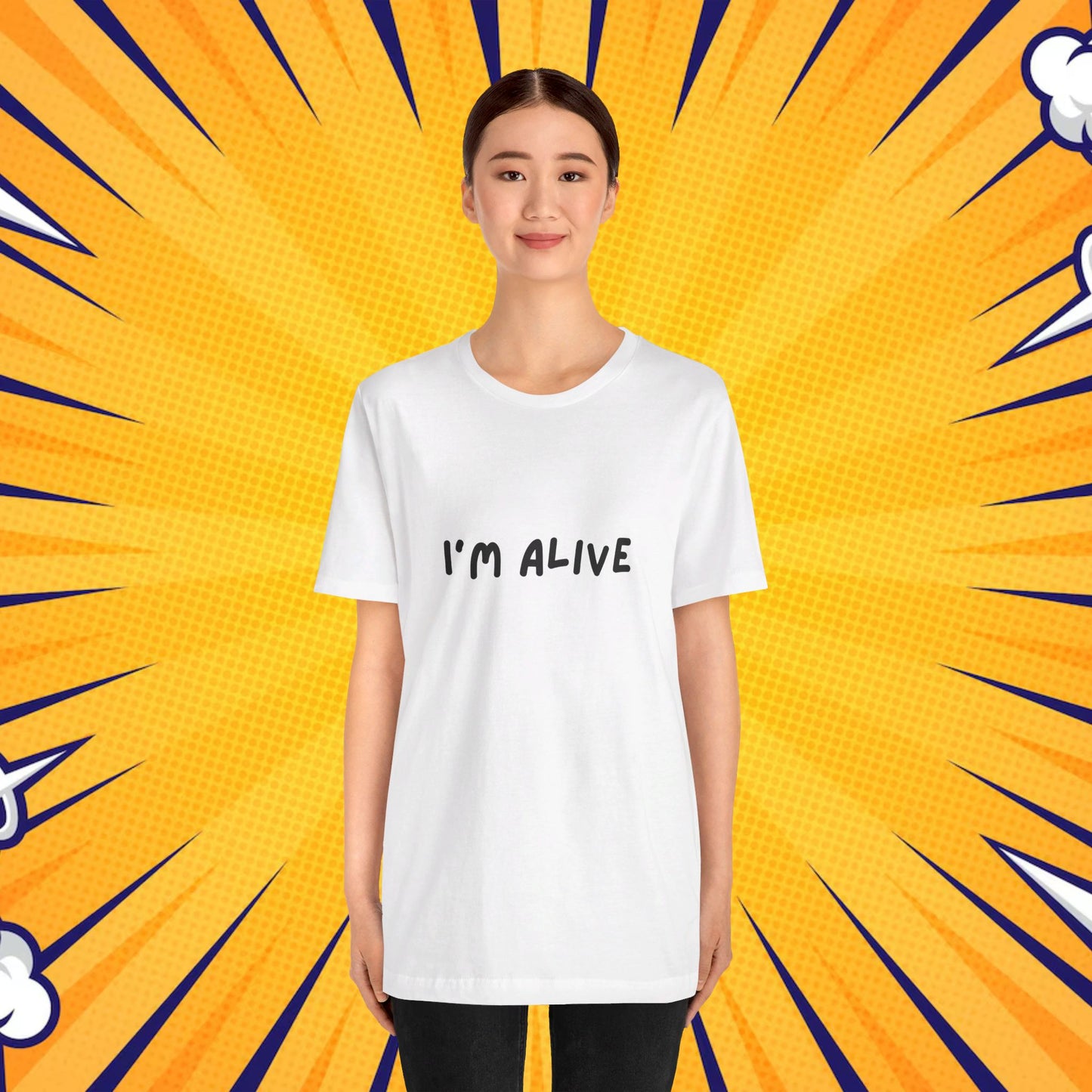 I'm Alive - Unisex Jersey Short Sleeve Graphic Tee