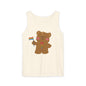 Teddy Bear Pride Unisex Dyed Tank Top