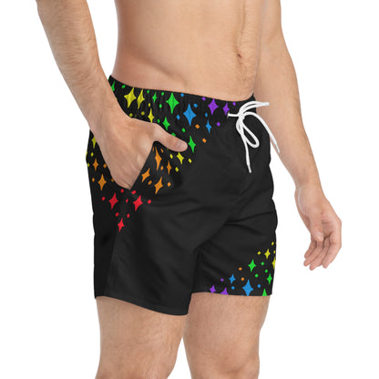 Pride Stars Swim Trunks