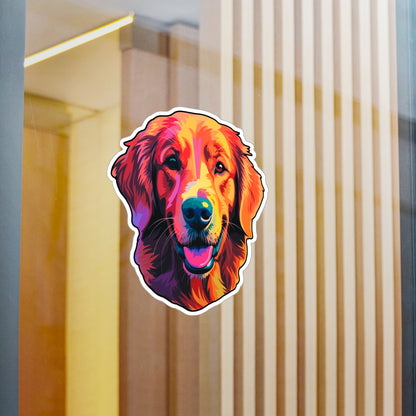 Golden Retriever Vinyl Decal - Mac