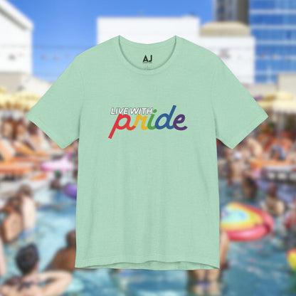 Live With Pride 2024 Exclusive Unisex Jersey Short Sleeve Tee