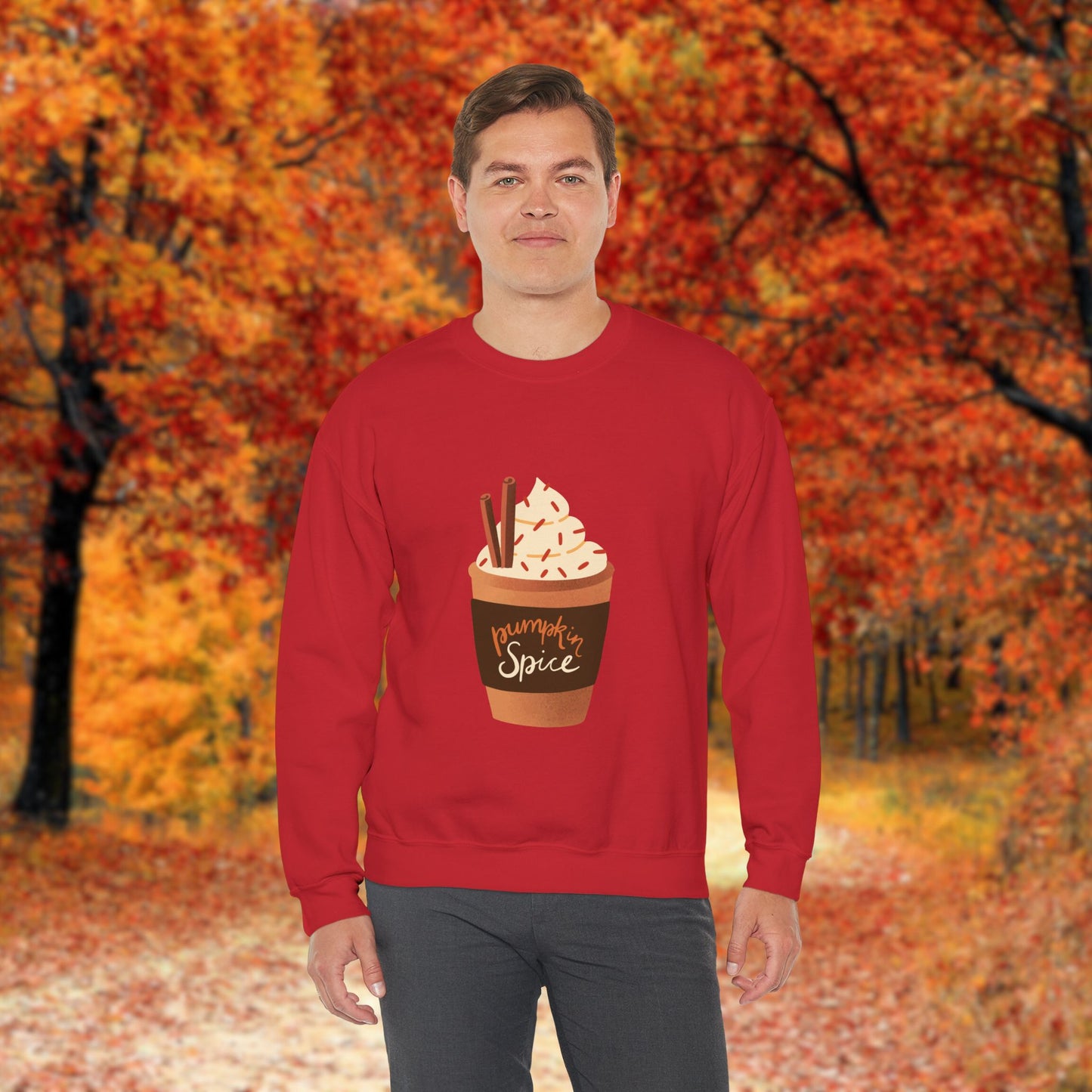 Pumpkin Spice - Unisex Heavy Blend™ Crewneck Sweatshirt