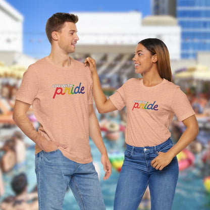 Live With Pride 2024 Exclusive Unisex Jersey Short Sleeve Tee