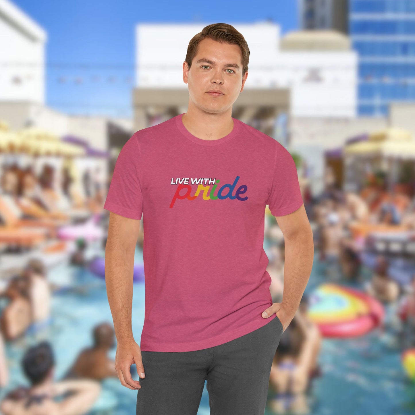 Live With Pride 2025 Exclusive Unisex Jersey Short Sleeve Tee