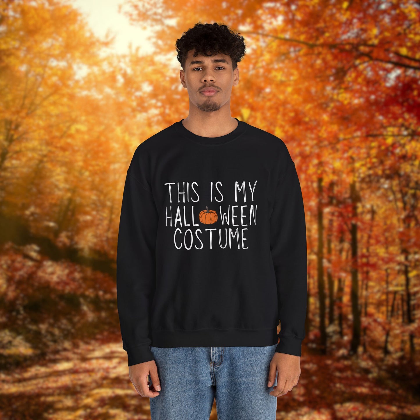 This is My Halloween Costume - Unisex Heavy Blend™ Crewneck Sweatshirt