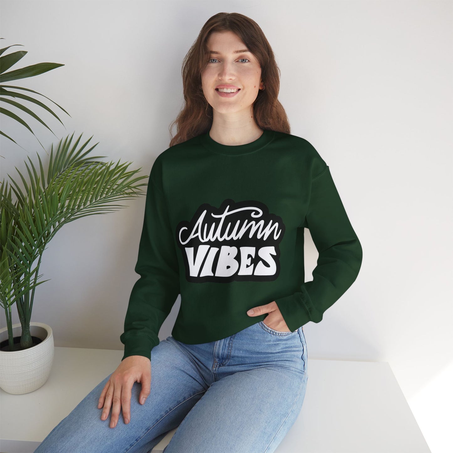 Autumn Vibes - Unisex Heavy Blend™ Crewneck Sweatshirt