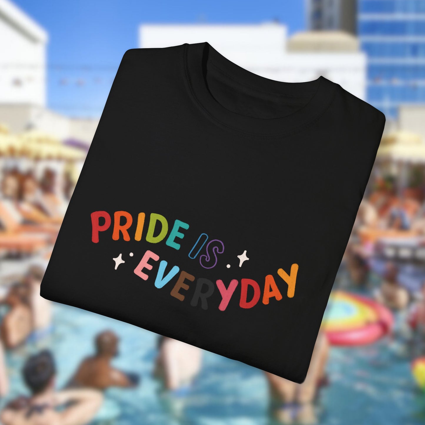 Pride is Everyday Unisex Garment-Dyed T-shirt