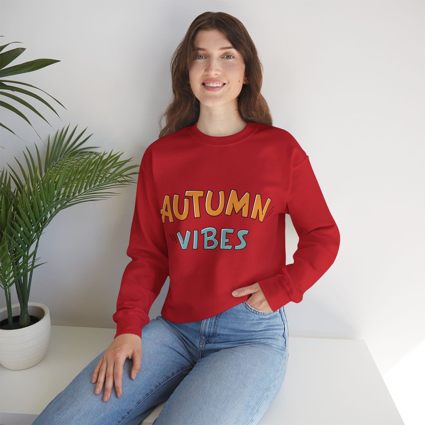 Autumn Vibes - Unisex Heavy Blend™ Crewneck Sweatshirt