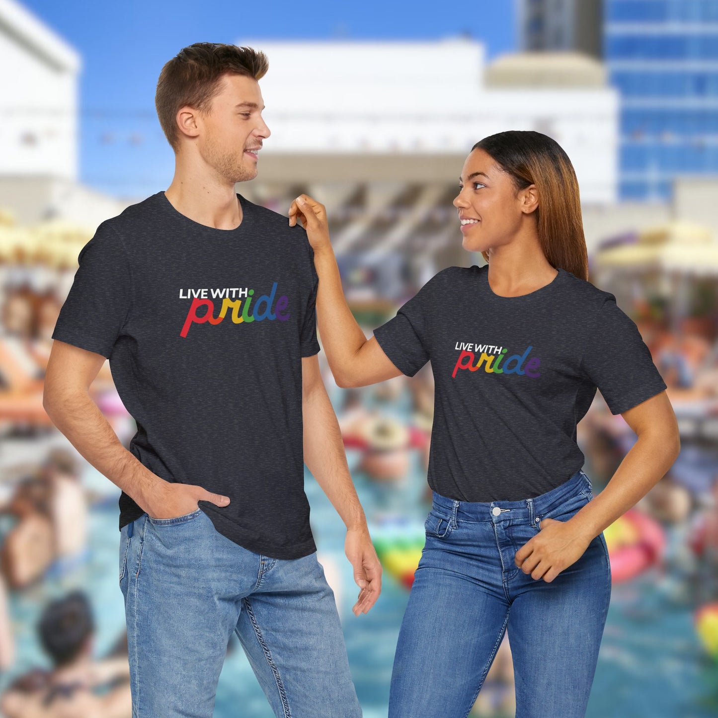 Live With Pride 2024 Exclusive Unisex Jersey Short Sleeve Tee