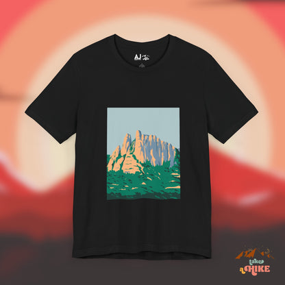 Take a Hike - Unisex Jersey Short Sleeve Graphic Tee