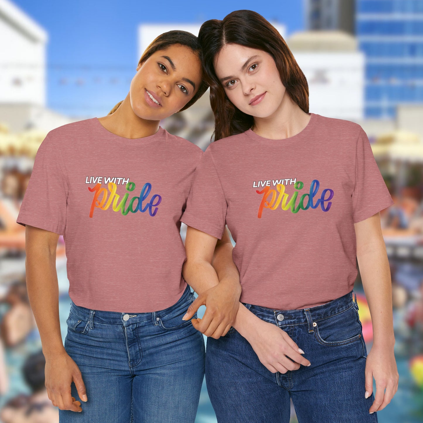 Live With Pride 2024 Exclusive Unisex Jersey Short Sleeve Tee