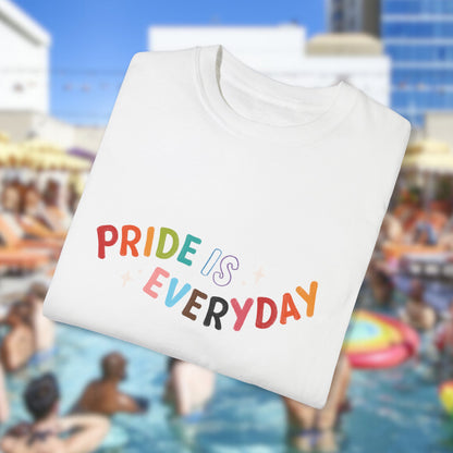 Pride is Everyday Unisex Garment-Dyed T-shirt