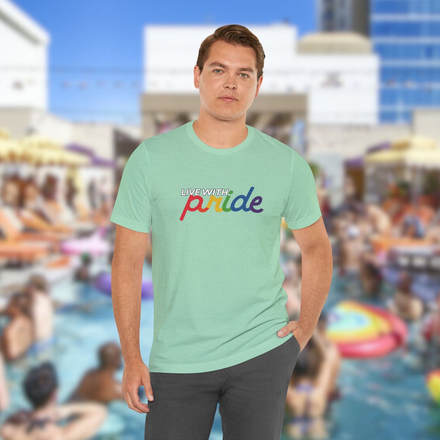 Live With Pride 2025 Exclusive Unisex Jersey Short Sleeve Tee