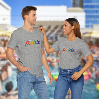 Live With Pride 2025 Exclusive Unisex Jersey Short Sleeve Tee