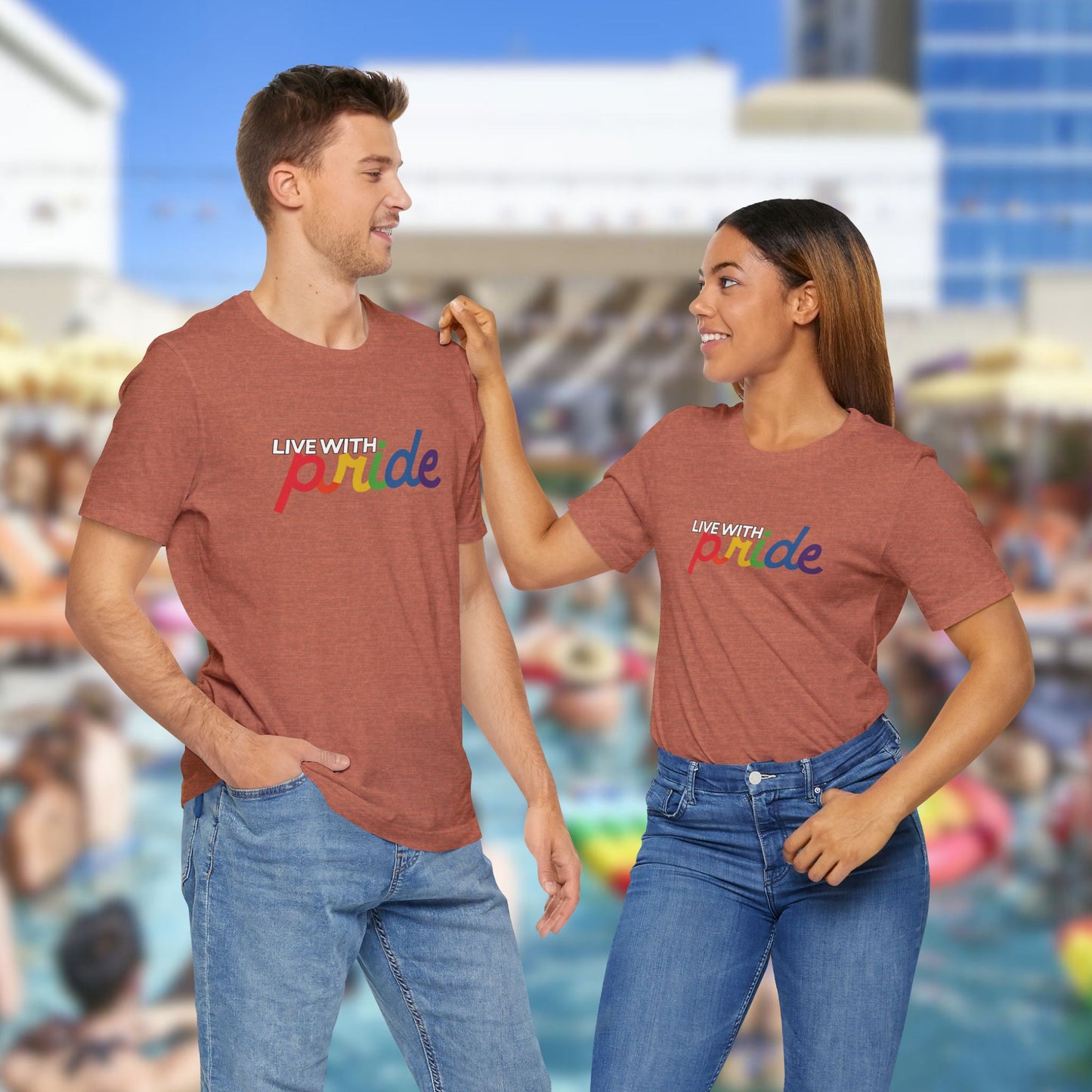 Live With Pride 2025 Exclusive Unisex Jersey Short Sleeve Tee