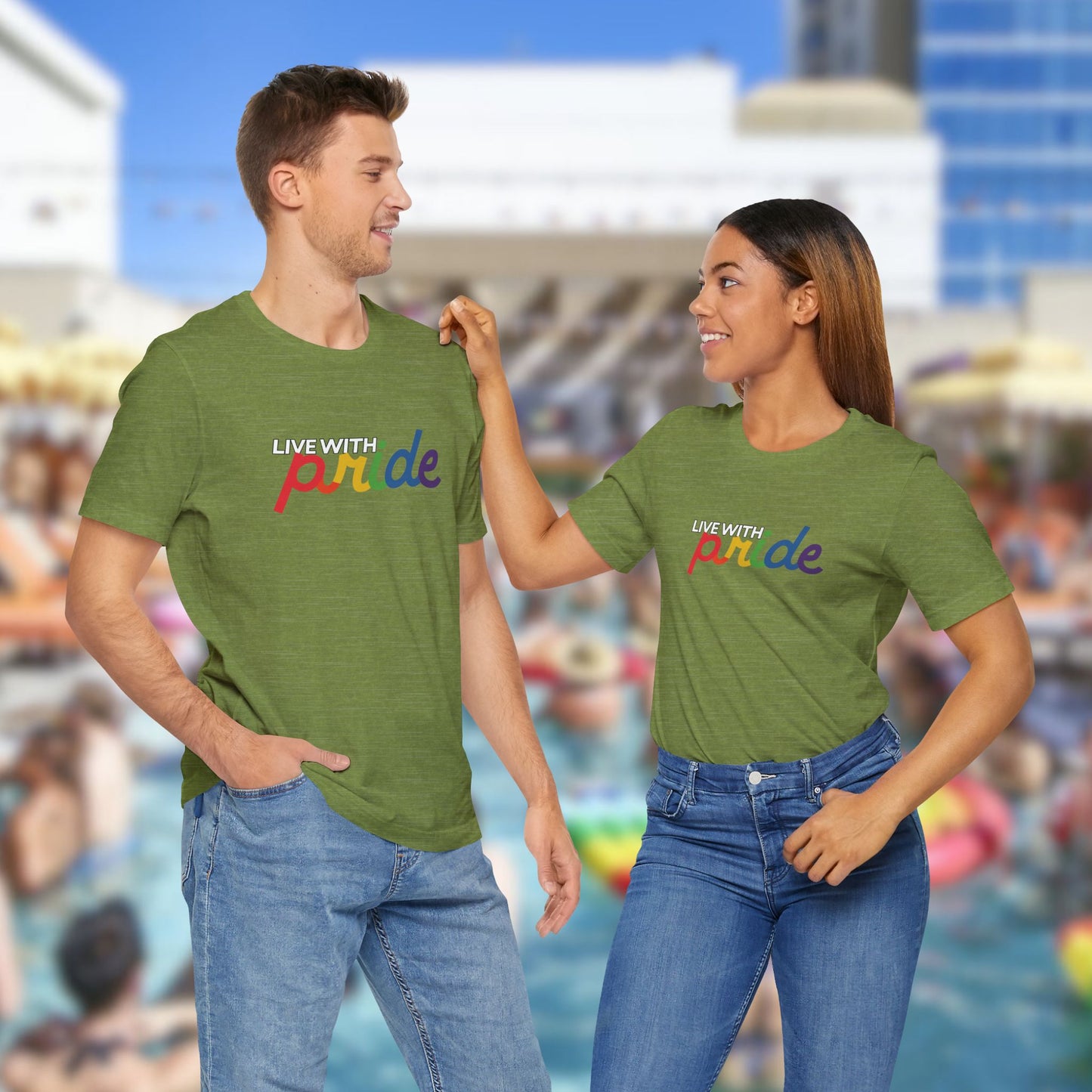 Live With Pride 2025 Exclusive Unisex Jersey Short Sleeve Tee