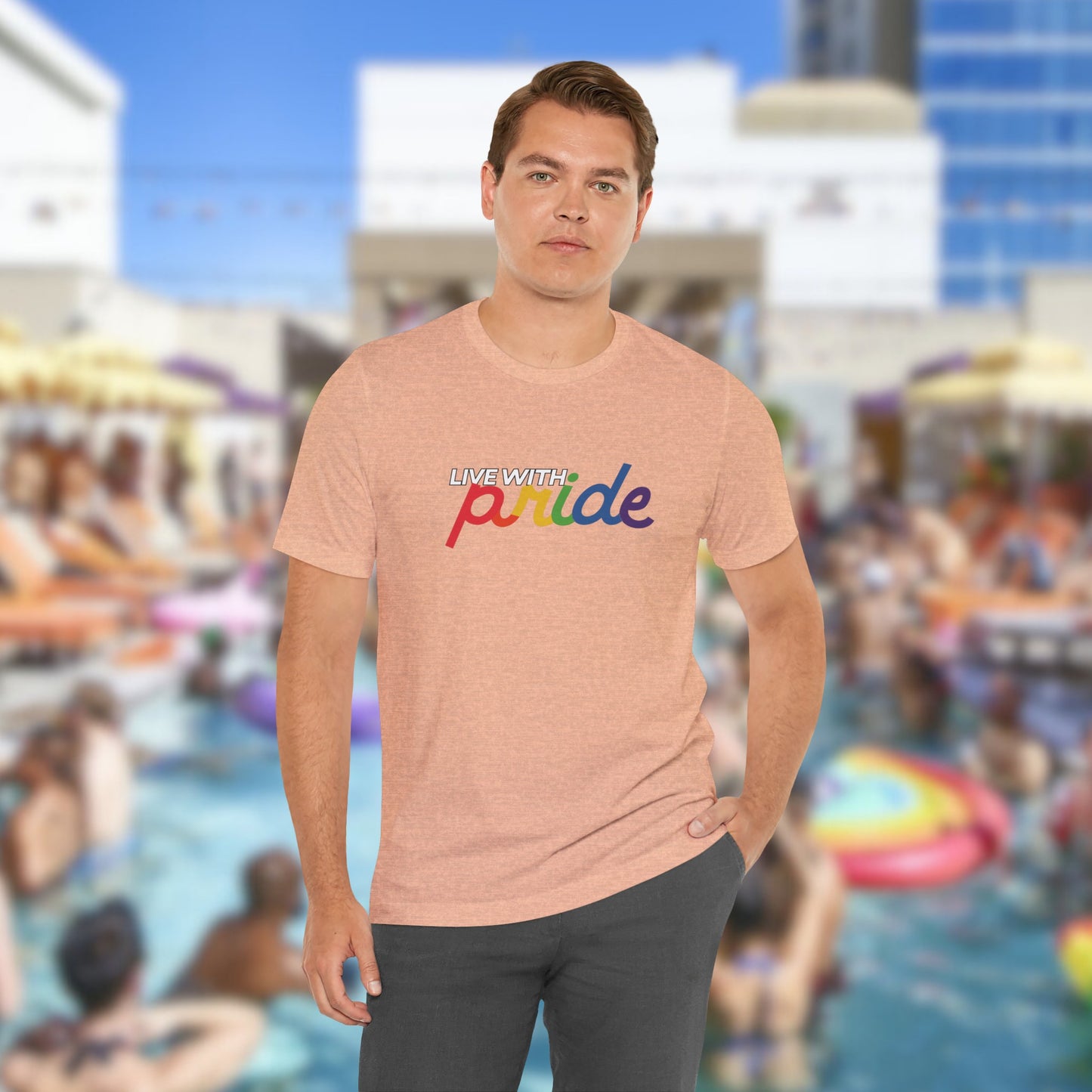 Live With Pride 2024 Exclusive Unisex Jersey Short Sleeve Tee