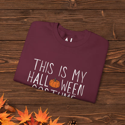 This is My Halloween Costume - Unisex Heavy Blend™ Crewneck Sweatshirt