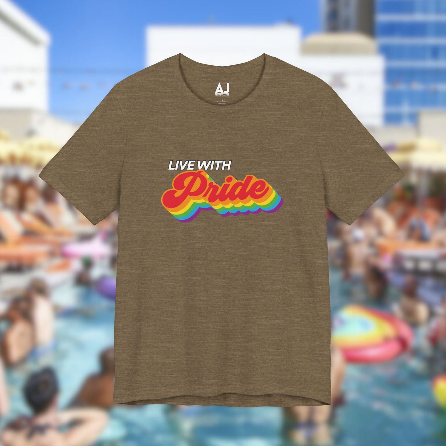 Live With Pride 2025 Exclusive Unisex Jersey Short Sleeve Tee