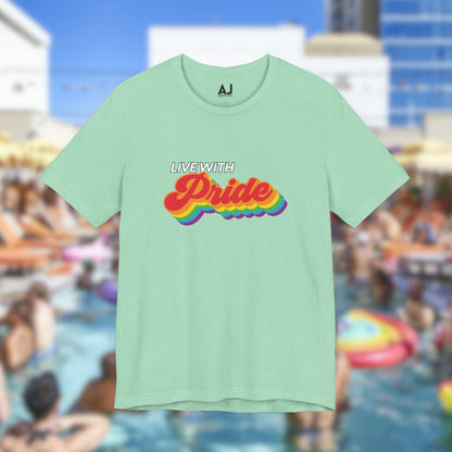 Live With Pride 2025 Exclusive Unisex Jersey Short Sleeve Tee