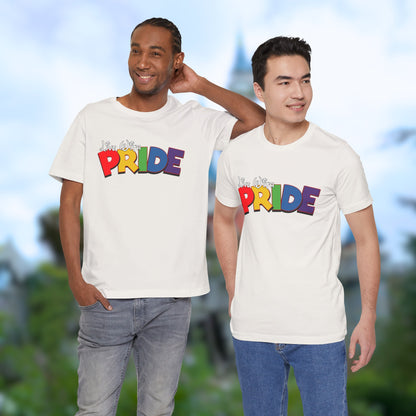 Live With Pride Diznee Unisex Jersey Short Sleeve T-Shirt