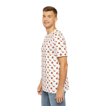 It's All Peaches & Bananas - Men's Polyester Tee in White