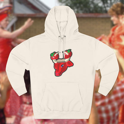 To Wong Fu Strawberry Festival Three-Panel Fleece Hoodie
