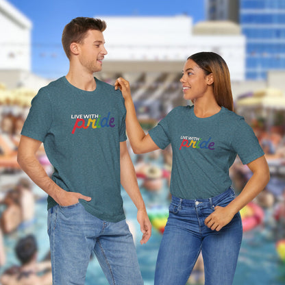 Live With Pride 2025 Exclusive Unisex Jersey Short Sleeve Tee