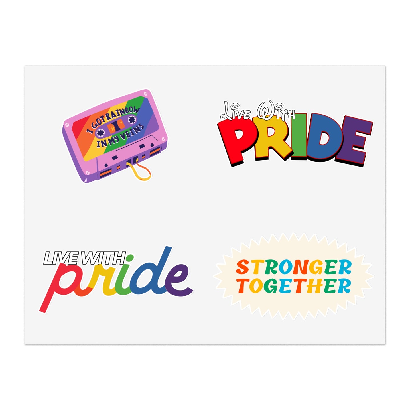 Pride Sticker Sheets