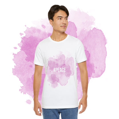 Peace Water Color - Unisex Jersey Short Sleeve Tee