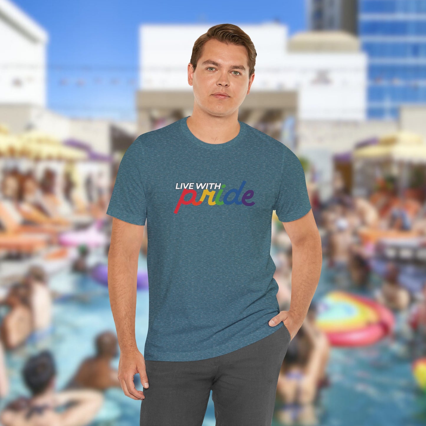 Live With Pride 2024 Exclusive Unisex Jersey Short Sleeve Tee