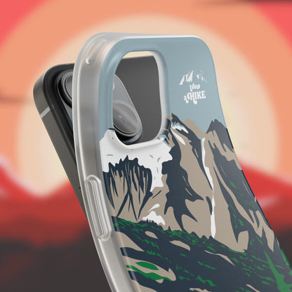 Take a Hike - iPhone Flexi Cases - All 14 and 15 Models - Wireless Charging Compatible