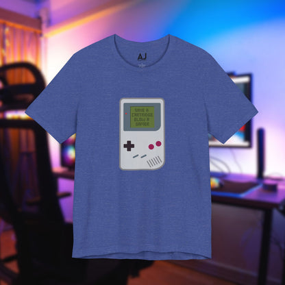 Save a Cartridge Gameboy T-shirt