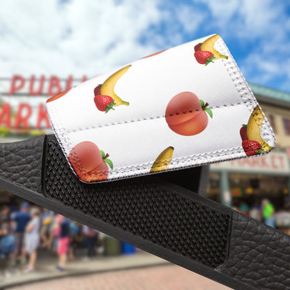 It's All Peaches & Bananas - Men's Removable-Strap Slides