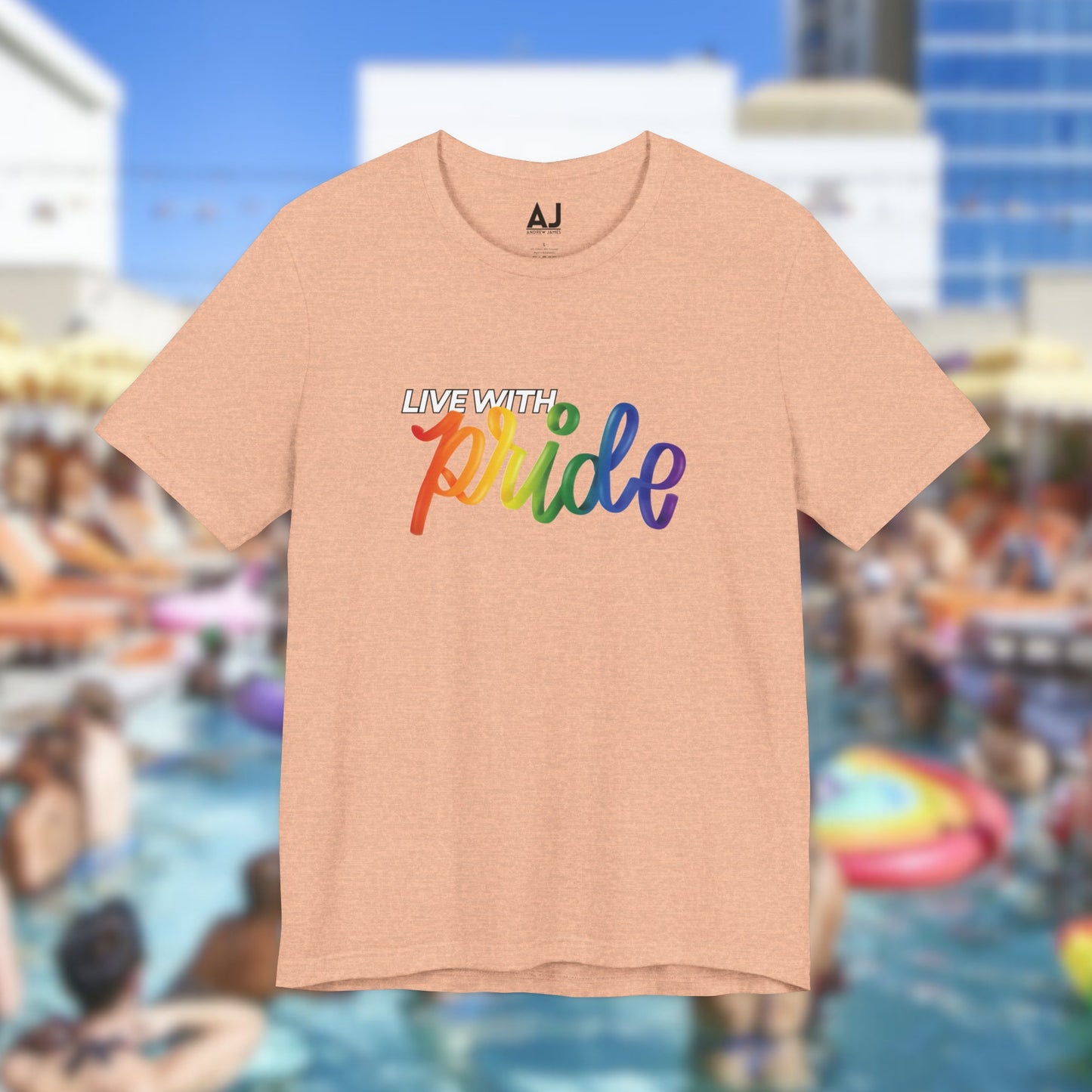 Live With Pride 2024 Exclusive Unisex Jersey Short Sleeve Tee