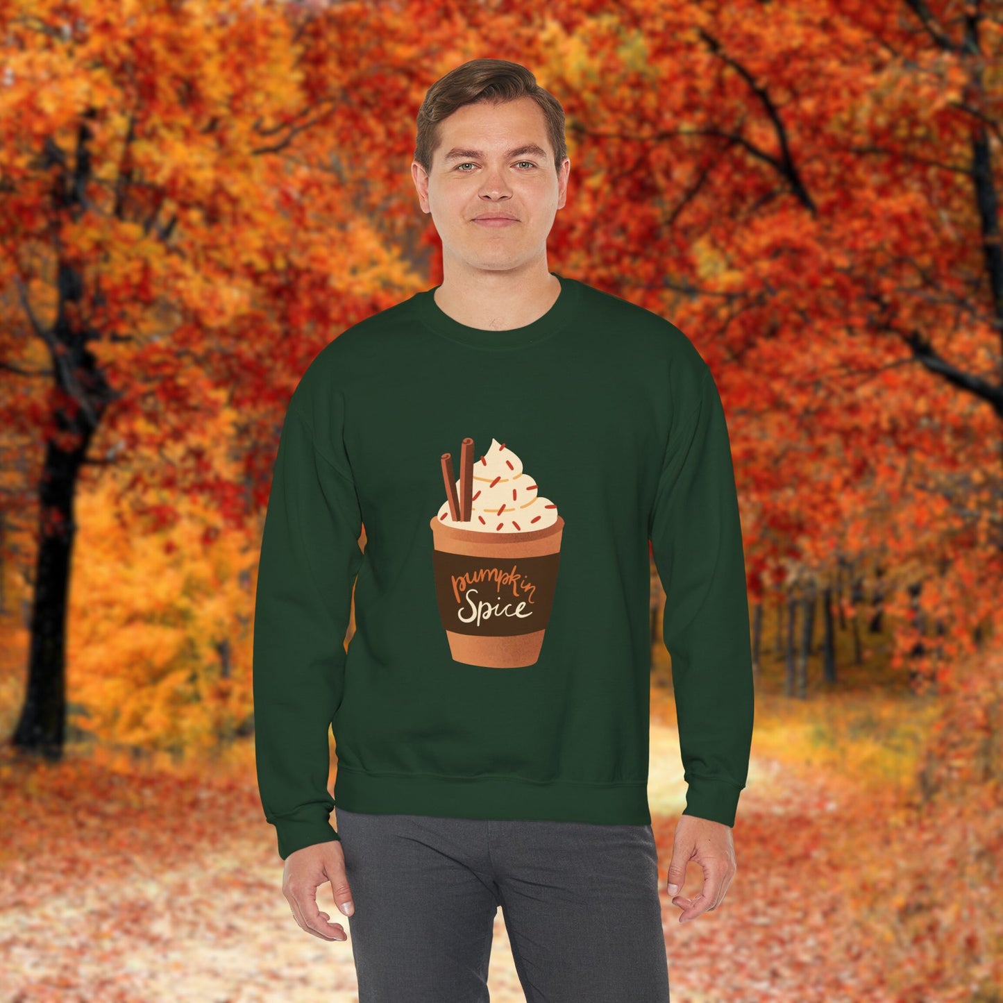 Pumpkin Spice - Unisex Heavy Blend™ Crewneck Sweatshirt