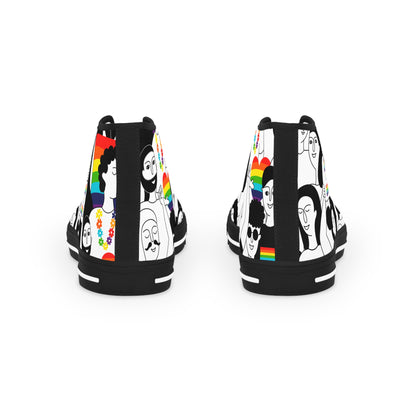 Love is Love Pride High Top Sneakers