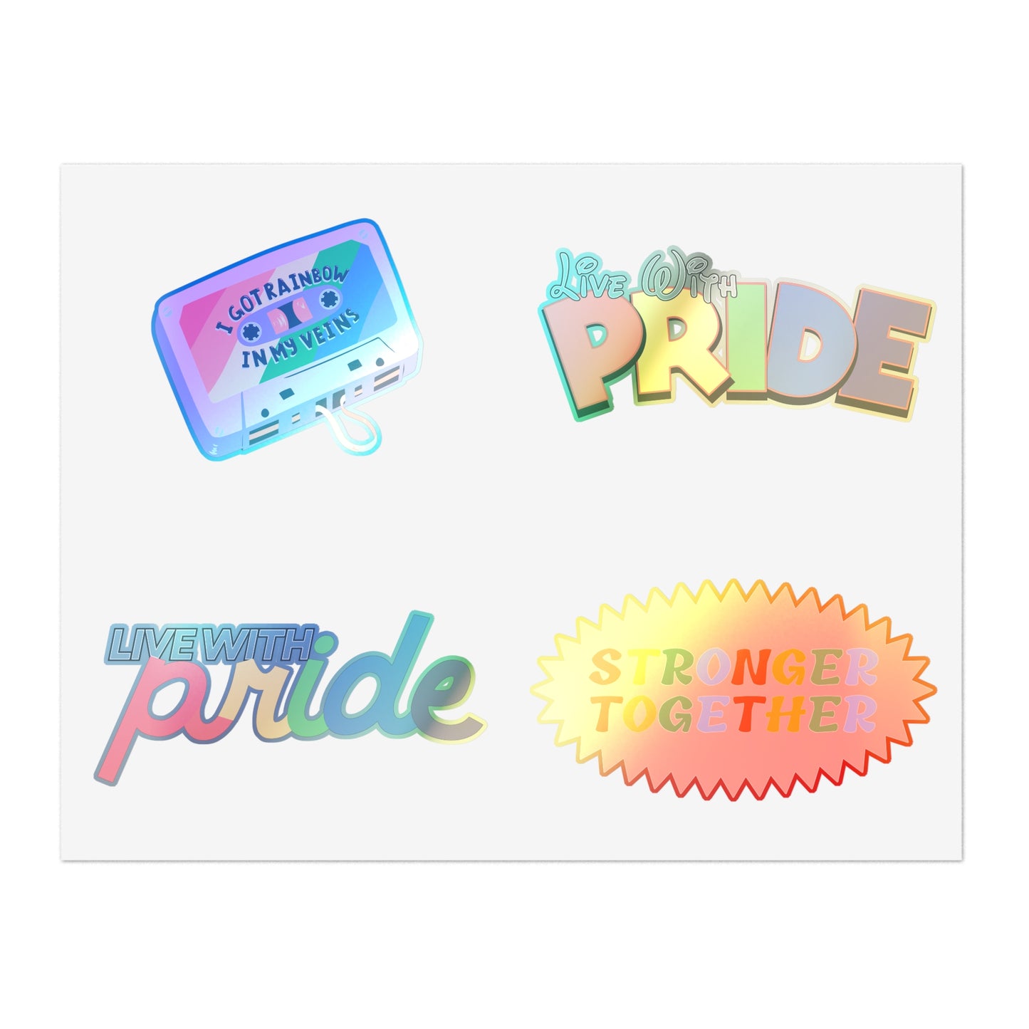 Pride Sticker Sheets